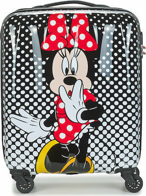 American Tourister Legend Minnie Mouse Polka Dot Children's Medium Travel Suitcase Hard with 4 Wheels Height 65cm