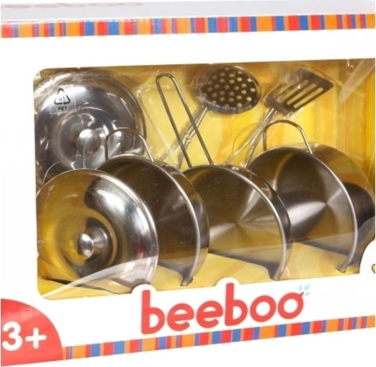Beeboo Stainless Steel Cooking Utensils 7 Pieces for 3+ Years 7pcs