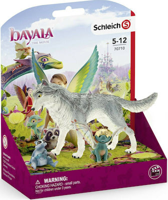 Schleich-S Miniature Toy Movie Lykos Nugur & Piuh Bayala for 5-12 Years 19cm.