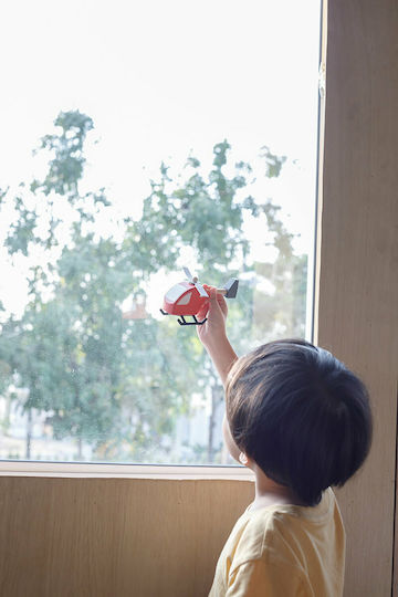 Plan Toys Ελικοπτεράκι για 1.5+ Ετών