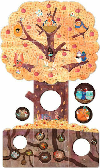 Kinderpuzzle Meine kleine Apfelbaum für 3+ Jahre alt+ Jahre 20pcs Londji