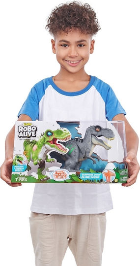 Zuru Robo Alive Dinosaurier Elektronisches Robotik-Spielzeug für 3+ Jahre T-Rex mit Ei Slime Verschiedene Designs 1St
