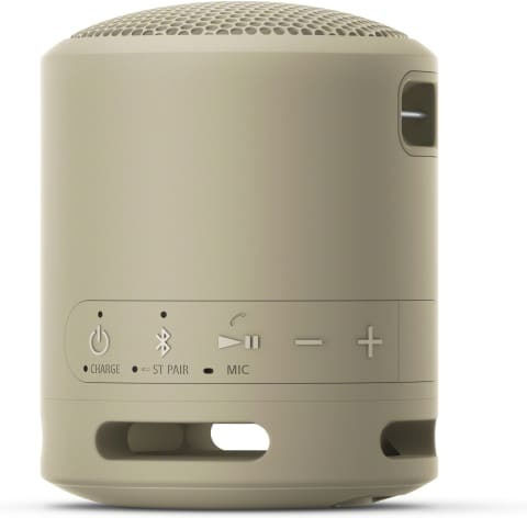 Sony SRS-XB13 Waterproof Bluetooth Speaker 5W with Battery Life up to 16 hours Beige