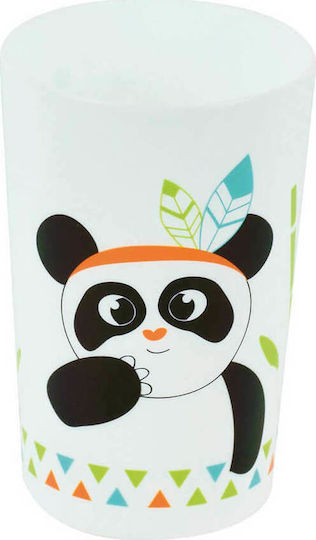 Ango Feeding Set Indian Panda made of Plastic Light Blue 3pcs for 6+ months