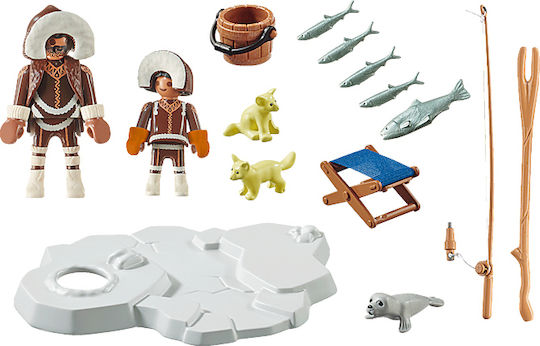 Playmobil Family Fun Ice Fisher Gift Set για 4-10 ετών