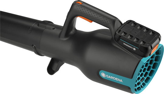Gardena Powerjet 18v P4a Laubbläser Handheld Akku 18V Solo mit Lautstärkeregelung & Maximaler Luftgeschwindigkeit 100km/h