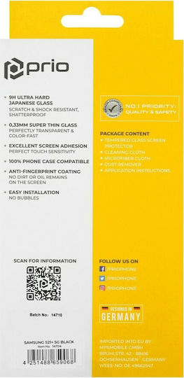 Prio 3D Full Face Tempered Glass (Galaxy S21+ 5G) 14704