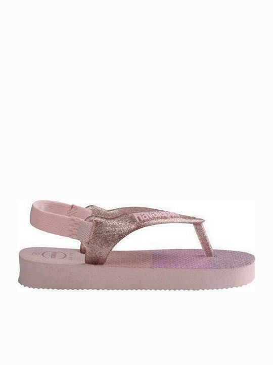 Kinder Flip Flops Rosa