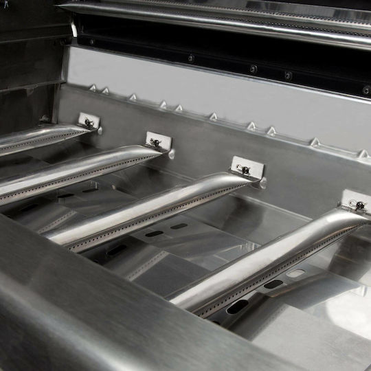 Broil King S590 Pro Gasgrill Rost 81cmx49cmcm mit 5 cm 16kW und Seitenbrenner Infrarot