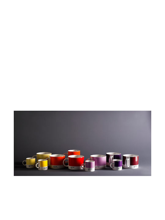Pantone Lifestyle Cană Espresso Din porțelan Roșu 120ml