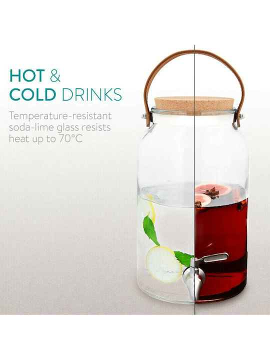 Navaris Dispenser Cold 5.6lt L17 x W17 x H27 cm