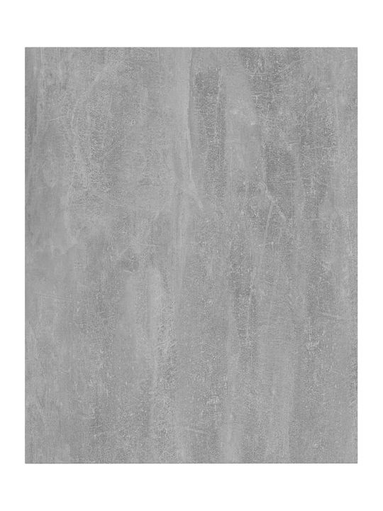 vidaXL Raft Rectangular De Bibliotecă Din Placă Din Lemn Agregat Gri 40x50x1.5cm 805195 8 Bucăți