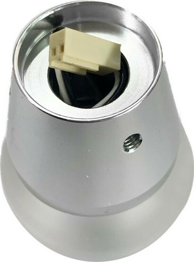 Lampa Shift Knob with LED Light Gear Lite Gear Shift Knob with LED Lighting Capability 12V Universal Aluminium Orange