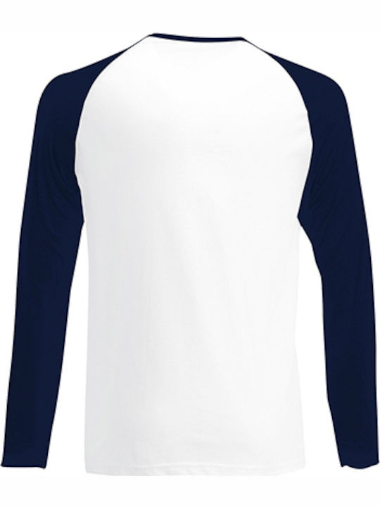 Fruit of the Loom Valueweight LS Baseball T Ανδρική Διαφημιστική Μπλούζα Μακρυμάνικη σε Χρώμα Fruit of the Loom Valueweight LS Baseball T Ανδρική Διαφημιστική Μπλούζα Μακρυμάνικη σε Χρώμα