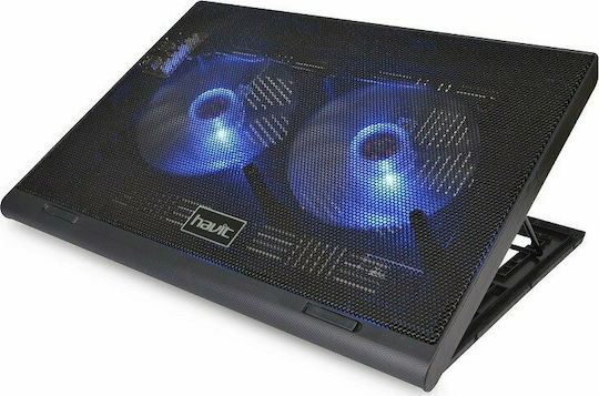 Havit F2050 Cooling Pad for Laptop up to 15.6" with 2 Fans and Lighting