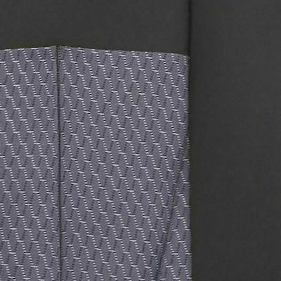 Auto Gs Polyester Seat Covers Set 2pcs Prestige Black / Gray