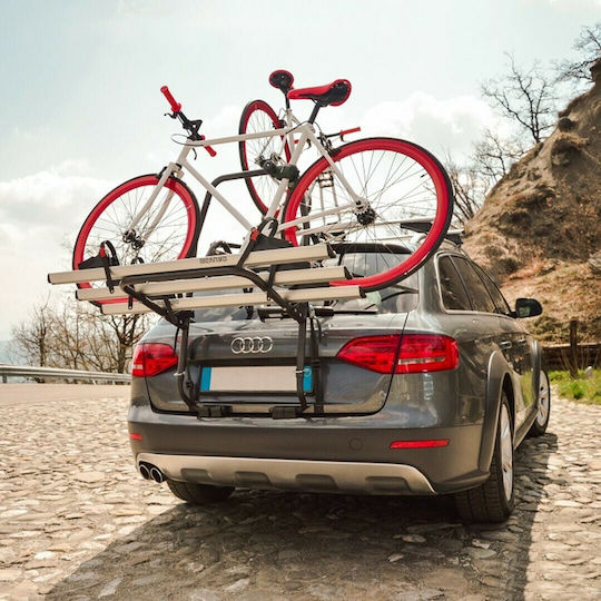 Menabo Stand Up 3 Car Bike Trunk Rack for 3 Bikes