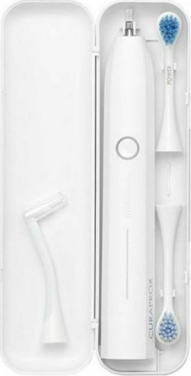 Curaprox Hydrosonic Ortho Pro Elektrische Zahnbürste mit Reisetasche Weiß