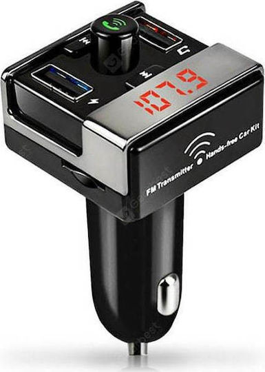 Factory FM Transmitter Αυτοκινήτου A7 Hands-Free Car Kit με Bluetooth
