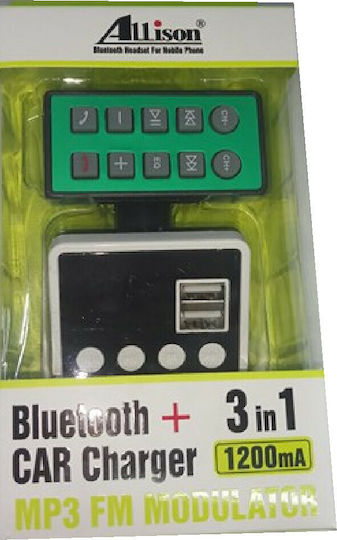 Allison FM Transmitter Αυτοκινήτου Allison ALS-A862 mit USB