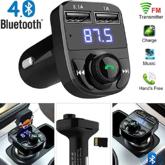 Andowl FM Car Transmitter with Bluetooth / USB 31003TBL00BK