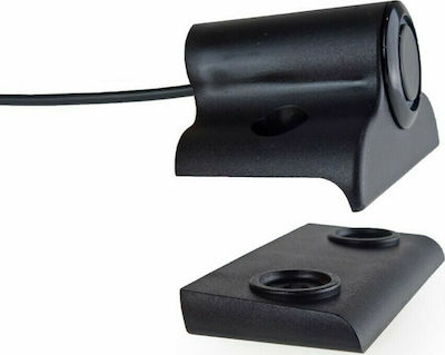 AMiO Αισθητήρας με Βάση για Σύστημα Παρκαρίσματος Αυτοκινήτου 19mm σε Μαύρο Χρώμα