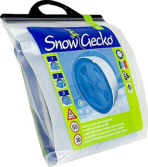 SnowGecko Αντιολισθητικές Χιονοκουβέρτες Large Επιβατικού Αυτοκινήτου 2τμχ