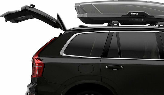 Thule Motion XT XXL 900 Автомобилен Багажник За Покрив С Двойно Отваряне 610л Сребърен Лъскав