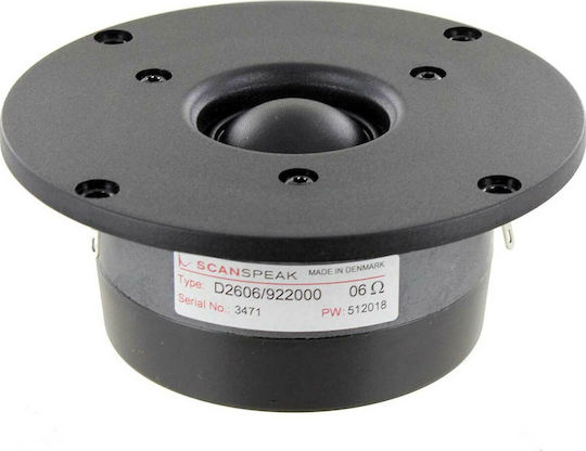 Scan Speak Hochtöner für Auto Rund D2606/922000 91.4dB