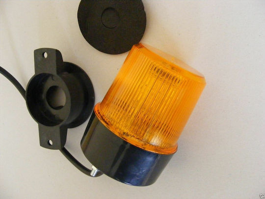 Car Beacon LED 24V with Orange Lighting