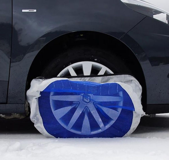 SnowGecko Anti-slip Snow Socks XXL Passenger Car 2pcs