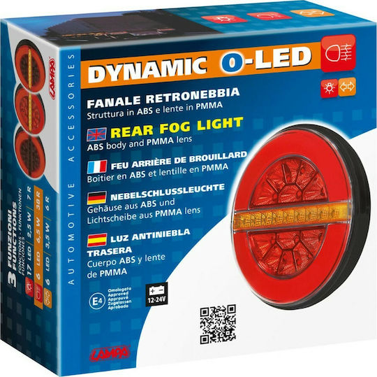 Lampa Trailer Lights Set LED Dynamic O-Led 12 / 24V 1Stück