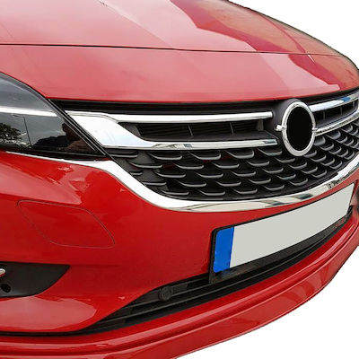 S-dizayn Διακοσμητική Γρίλια Μάσκας Μπροστά για Opel Astra K 3/4/5D Χρώμιο /SD