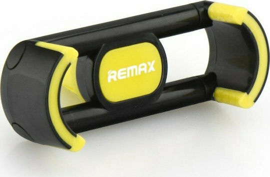 Remax Βάση Κινητού Αυτοκινήτου Airframe Portable Car Mount (RM-C17) Black/Yellow με Ρυθμιζόμενα Άγκιστρα