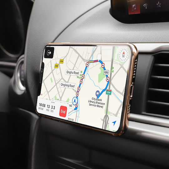 Hoco CA47 Car Mobile Mount with Magnet Black HOC-CA47-BK