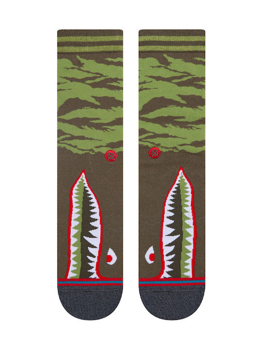 Stance Warbird Athletic Socks Green 1 Pair