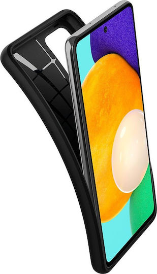 Spigen Core Armor Back Cover Σιλικόνης 0.42mm Μαύρο (Galaxy A72)
