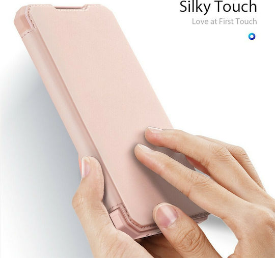 Dux Ducis Skin X Book Δερματίνης Ροζ (Galaxy A72)