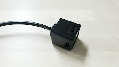 Allocacoc Charger Without Cable with 4 USB-A Ports Black (PowerCube)