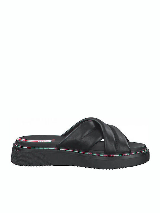 S.Oliver Women's Flat Sandals Flatforms in Black Color 5-27201-26-001