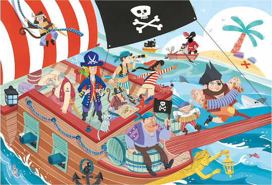 Puzzle pentru Copii Pirați 24buc Clementoni