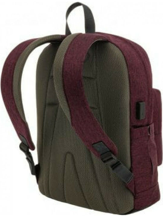 Polo Bole Bordeaux School Bag Backpack Junior High-High School in Burgundy color 25lt 2021