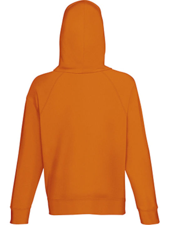 Fruit of the Loom Lightweight Werbe-Hoodie in Orange Farbe