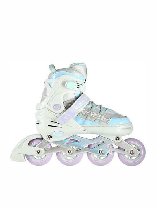 Nils NA1186 Inline Αυξομειούμενα Rollers Γκρι Παιδικά