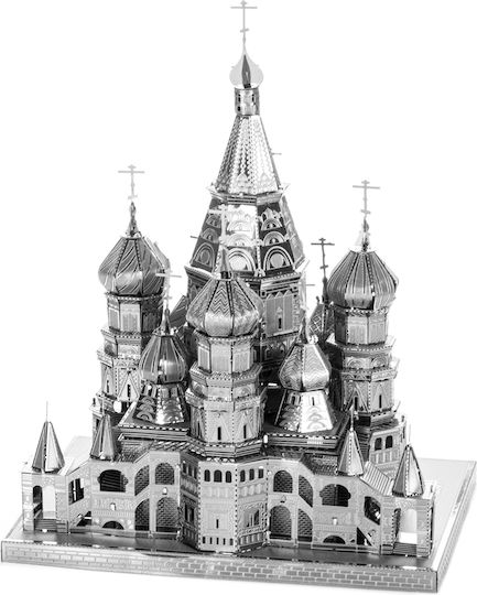 Fascinations St Basil Cathedral Metall Modellfigur Monument 8.9x8.9x6.6cm. ICX006