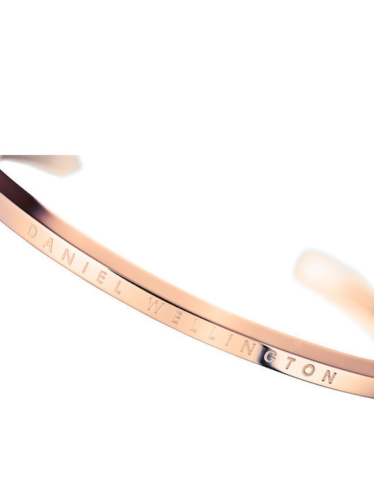 Daniel Wellington Classic Large Βραχιόλι Χειροπέδα από Ανοξείδωτο Ατσάλι Επιχρυσωμένο 6.5cm