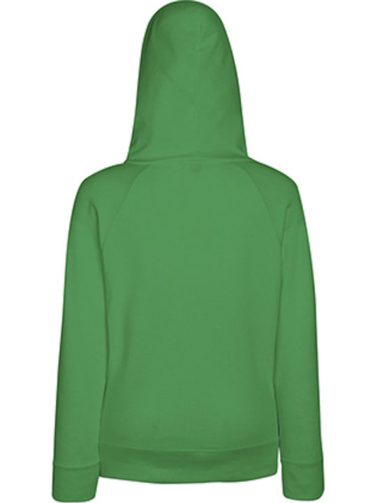 Fruit of the Loom Ladies Lightweight Werbe-Hoodie Kelly green