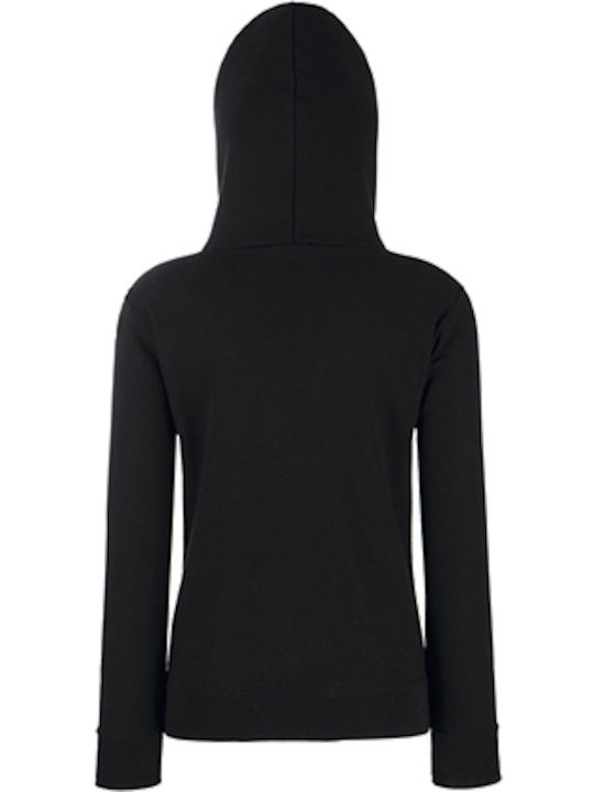 Fruit of the Loom Ladies Classic Werbe-Hoodie in Schwarz Farbe