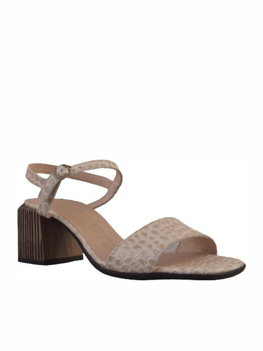 Sandalen Beige