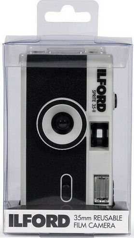 Ilford Sprite 35-II Φωτογραφική Μηχανή με Film Black/Silver